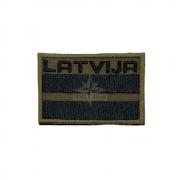 LATVIJA_zals_ar_melnu