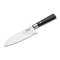 Boker Manufaktur Solingen Damascus Black Santoku Knife
